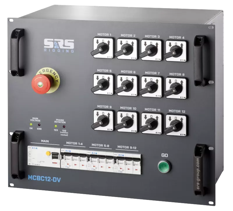 SRS telecommande 12 moteurs filaire